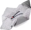 Einschlagdecke Babyschale Baby Decke 90x90 cm - Fußsack Produktbild-Vorschau 1