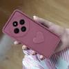 Etui für Xiaomi Redmi 14C aus mattem Silikon mit Herz + Produktbild-Vorschau 5