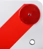 Warnschild Rot Weiß Warntafel Fahrradträger 50x50 cm 4x Produktbild-Vorschau 7
