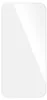 A clear screen protector for a smartphone, shown on a white background with a diagonal reflection. Podgląd zdjęcia produktu