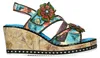 Laura Vita Damen Sandalette Leder mehrfarbig mit Produktbild-Vorschau 5