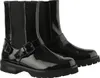 Högl Stiefelette schwarz Lack Biker-Boots 18cm Schafthöhe Produktbild-Vorschau 2