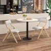 Set di 2 sedie da pranzo pieghevoli COSTWAY, sedie Anteprima dell’immagine prodotto 8
