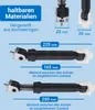 2x Stoßdämpfer wie Bauknecht 481252918063 mit 10 mm Bohrung Produktbild-Vorschau 6
