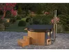 Finntherm Holz Badefass Stockholm aus Thermoholz, Hot Tub Ø Produktbild-Vorschau 1