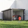 Mähroboter Garage Stahl, Rasenmäher Garage Pultdach Produktbild-Vorschau 5