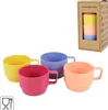 Geschirrset – 4 Teller Ø 23,5 cm & 4 Becher 300 ml – Produktbild-Vorschau 2