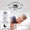 ZMH LED Wentylator sufitowy 40W cichy z lampą pilotem Podgląd zdjęcia produktu 3