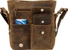 Greenburry Umhängetasche Leder Herren Damen braun VINTAGE Produktbild-Vorschau 17