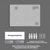60x100 cm Badezimmer Spiegel Wandspiegel – Schminktisch Produktbild-Vorschau 13