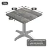 JAMAIKA | Bistro Außen Tischplatte | B:T 60 x 60 cm | Produktbild-Vorschau 3