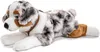 Uni-Toys - Australischer Schäferhund mit Geschirr, liegend Produktbild-Vorschau 3