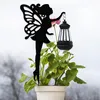 Solar Gartenleuchte Fee mit Laterne, LED Gartenstecker Produktbild-Vorschau 9