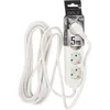 Cavo di prolunga LOGAN S Bianco a 4 vie Schuko 5m EDO777570 Anteprima dell’immagine prodotto 2