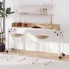 COSTWAY Tavolino da letto con rotelle, tavolino da letto Anteprima dell’immagine prodotto 8