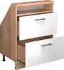 A product shot of a cabinet with two drawers. Podgląd zdjęcia produktu