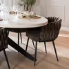 Bronx71 Esszimmerstuhl River Chenille braun Produktbild-Vorschau 6