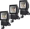 3pcs 100W LED Fluter Strahler mit PIR Produktbild-Vorschau 1