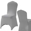 Elastische Universalabdeckung Für Bankettstuhl, 190 G, Grau Produktbild-Vorschau 2