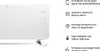 FlinQ Smart Konvektor Heizung 2000W - Glaskonvektor Mit App Produktbild-Vorschau 3