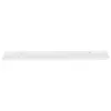 vidaXL Étagères murales 4 pcs. Blanc brillant 100x9x3 cm Voir les images du produit 6