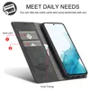 A phone case with card slots and a phone inside. Produktbild-Vorschau