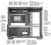 Mars Gaming MCV4 XXL E-ATX XXL Tower E-ATX Black Verre Voir les images du produit 6