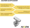 Avoltik 50x Hammerkopfschrauben M8 I 25 mm Produktbild-Vorschau 5