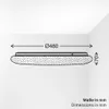 Briloner LED Deckenlampe Dimmbar Ø48x7 cm Rund 51W, 8000lm Produktbild-Vorschau 9