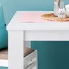 Homestyle4u Esstisch Weiss Holztisch Küchentisch 80x80 cm Produktbild-Vorschau 4