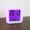Wecker Uhr leuchtend Kameleon LED-Würfel, mit Thermometer Produktbild-Vorschau 9