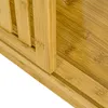 HOMCOM Armoire penderie en bambou armoire de rangement avec Voir les images du produit 8