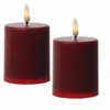 LED Mini Kerzen/Grabkerzen - H: 10cm/D: 6,1cm - Produktbild-Vorschau 2