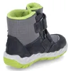 A single child's boot is shown from the side, angled slightly towards the back, against a white background. Produktbild-Vorschau
