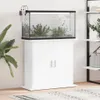 vidaXL Stojan na akvárium biely 81x36x73 cm Materiál drevo Náhľad obrázku produktu 2