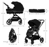 KINDERKRAFT SELECT Poussette combinée Yoxi 2in1 Noir pur Voir les images du produit 20