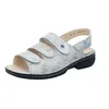 Bequeme Sandalette Finn Comfort Milos, Damen, Weiß, Leder, Produktbild-Vorschau 34