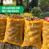 Bazko 20x Raschelsäcke 50x80 cm 30 kg | weiß | Netzsäcke Produktbild-Vorschau 5