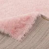 Hochflor Langflor Shaggy Teppich Glow Rosa, Größe:160x230 Produktbild-Vorschau 5