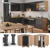 Eckunterschrank Vicco Fame-Line Anthrazit Hochglanz 80.5 cm Produktbild-Vorschau 4