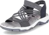 Rieker Komfort Sandalen Ribbonstretch/Namur Damen Produktbild-Vorschau 37