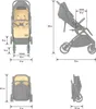Daliya® YOOPI Reisebuggy, faltbar, mit Teleskopgriff, Produktbild-Vorschau 10