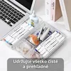 Sada 25 ks organizérov do zásuviek – priehľadné plastové Náhľad obrázku produktu 5