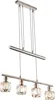 Globo Lighting|Hängeleuchte Metall Nickel matt, 4x E14 Produktbild-Vorschau 3