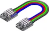 LED Strip-zu-Strip Verbinder – 4-polig, 10 mm, lötfrei mit Produktbild-Vorschau 1