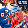 XXL Diabolo - 70 pezzi fuochi d'artificio di Capodanno per Anteprima dell’immagine prodotto 8