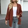 ASKSA Damen Cardigan Strickjacke Offene Front Produktbild-Vorschau 2