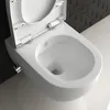Alpenberger Hänge WC mit Bidet Funktion | Spülrandlose Produktbild-Vorschau 3