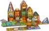 3D stavební magnetické bloky svítící zvířecí park 124 el. Náhled obrázku produktu 4
