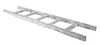 A decorative wooden ladder with a distressed white finish. Produktbild-Vorschau